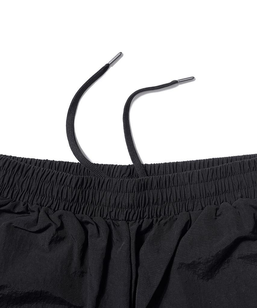 GAKKAI UNIONS Sparkle Nylon Line Pants Black