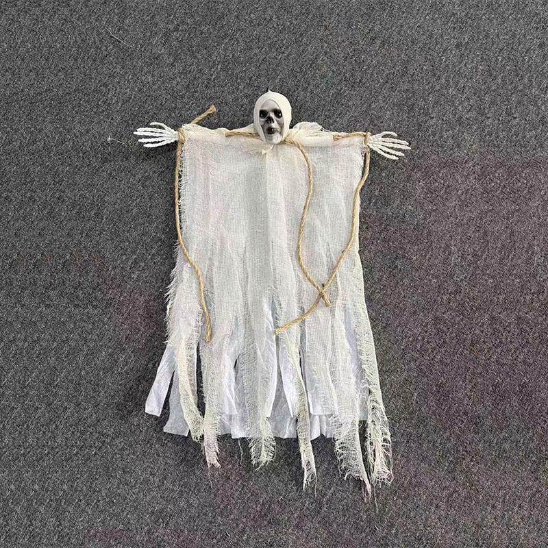 Halloween Hanging Grim Reaper Skeleton Ghost - Haunted House & Bar Decor