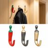 Zinc Zinc Zinc Alloy Wall Hanging Hooks Waterproof Decorative Hooks Chili Clothes Hook  Home Storage