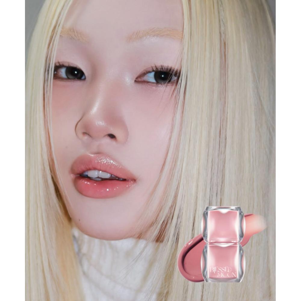 Blissed Moon Veil Glow Lip Tint  4 Colors Single item/04 Dewey Apple