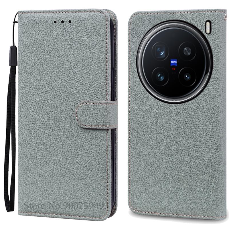 For Vivo X200 Pro Case Vivo X200 Pro Mini Wallet Flip Leather Cover For Vivo X200 Pro Case X 200 Pro Mini Phone Cover Fundas