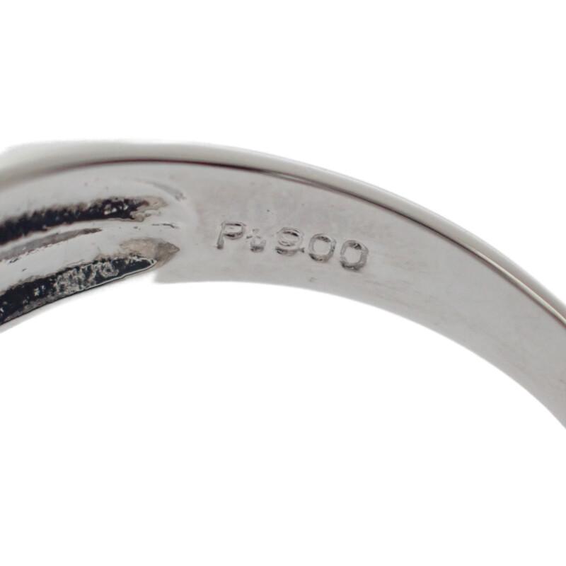 no brand  #14(JP Size) ring Pt900Platinum Women