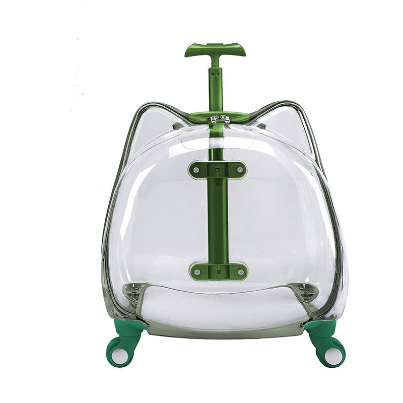Portable Pet Trolley Outdoor Cat Carriers Large Capacity Ventilation Stroller for Dogs Cat Puppy Carrier Travel Pet Products