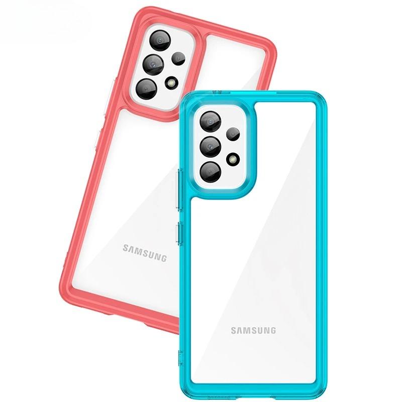 Funda Blanda Transparente Para Samsung Galaxy A53 5G Funda Silicona Cubierta de Color Samsung A53 5G Funda Para Samsung A13 A23 A33 A53 A73 M13