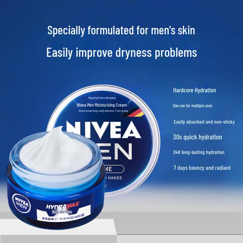 NIVEA Men Hydrating Deep Moisturizing Cream