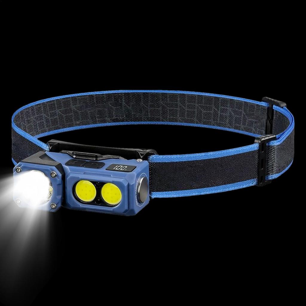 Strong Light Headlamp Mini Led Night Fishing Powerful Torch Head Lamp Outdoor Waterproof Camping Portable LED Headlamps