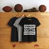 Straight Outta Basketball T-Shirt: Retro Baller Gift