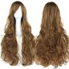 Peluca de Pelo Sintético Largo en Capas Resistente al Calor para Cosplay de Anime Halloween para Mujeres
