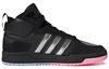 Adidas Neo 100DB Mid Basketball Shoes 'Black Metallic Silver' ID1841