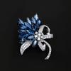 The "Xianlan Flower" Brooch Exudes An Exquisite and Luxurious Charm. It Features A Unique and Distinctive Design for A Coat Brooch