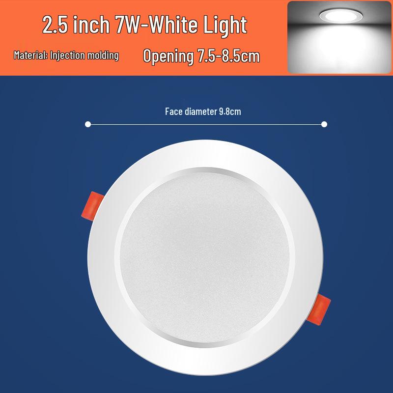 

Встраиваемый потолочный светильник 4 дюйма: 15 Вт, 12 В, для дома и коммерческих потолков