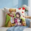 Japanese Anime MMaid Sama Cushion Cover Square Pillow Bedroom Sofa Leisure Comfort Living Room Home Decoration X