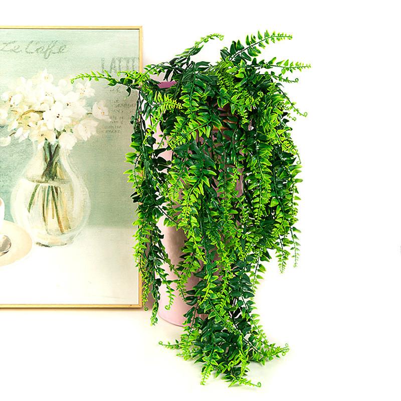 Boston Simulation Fern Green Plants Decorative Accessories Hanging Walls Indoor