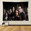 TV Twilight Isabella Edward Cullen Tapestry Wall Hanging Printed Polyester Tapestry INS Decoration Wall Decor