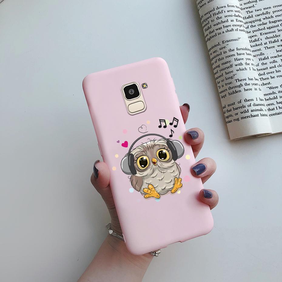 For Samsung J6 2018 Case J600F Soft Silicone Cute Love Heart Flower Cover For Samsung Galaxy J6Plus 2018 J6+ J6 Plus J610F Case