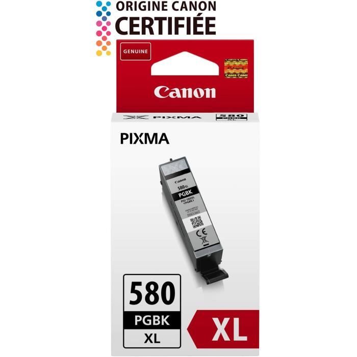 Ink Cartridge - CANON - PGI-580PGBK XL (2024C001) - Black - 18.5 Ml