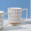 Wedgwood Gold Dust Gilded Red Mug