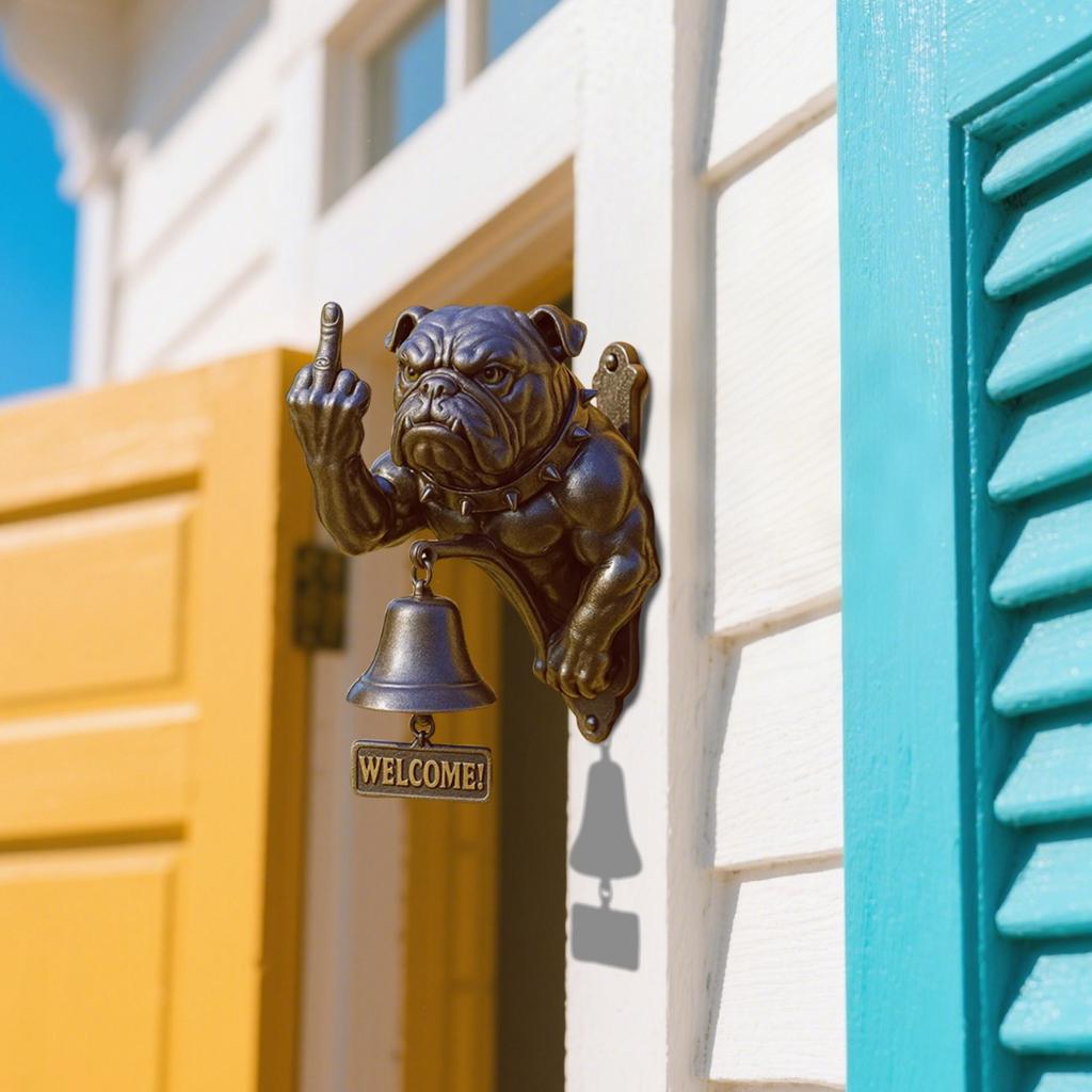 Welcome Bell, Sheepdog Welcome Bell, Funny Pomeranian Welcome Bell, West Terrier Welcome Bell, Welcome Bell