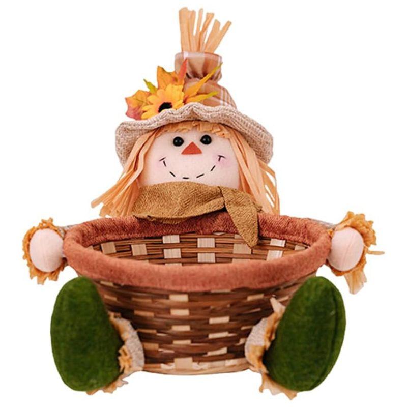 

AEE4-Harvest Season Candy Basket Fruit Basket Cute Decoration Autumn Decoration