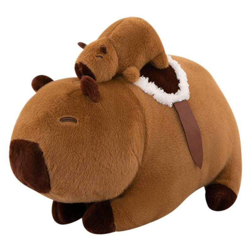 Capybara Purple Buttock Plush Toy Cartoon Stuffed Doll Decoration Gift Kids