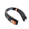 2025 Neck Fan USB Rechargeable Cooling Fan 5 Speed Adjustable Neck Cooler Digital Display Bladeless Neckband Fan