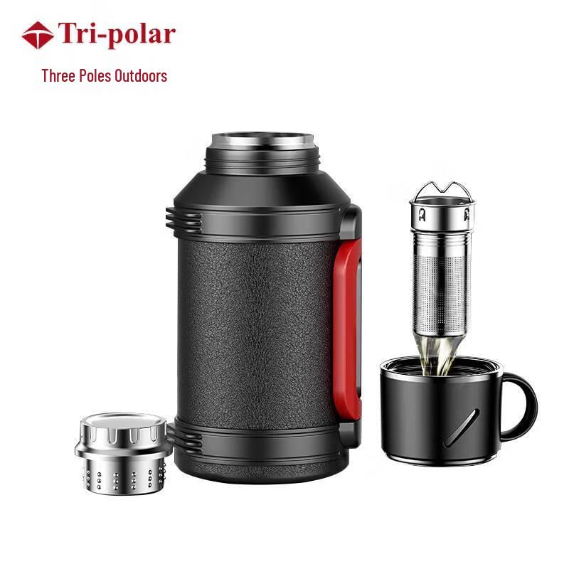 Tri-polar 2.3L 316 Stainless Steel Travel Flask