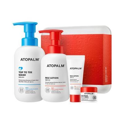 Atopam Essential Set (Lotion 200ml + Wash 300ml/Lotion 20ml + Cream 8ml)