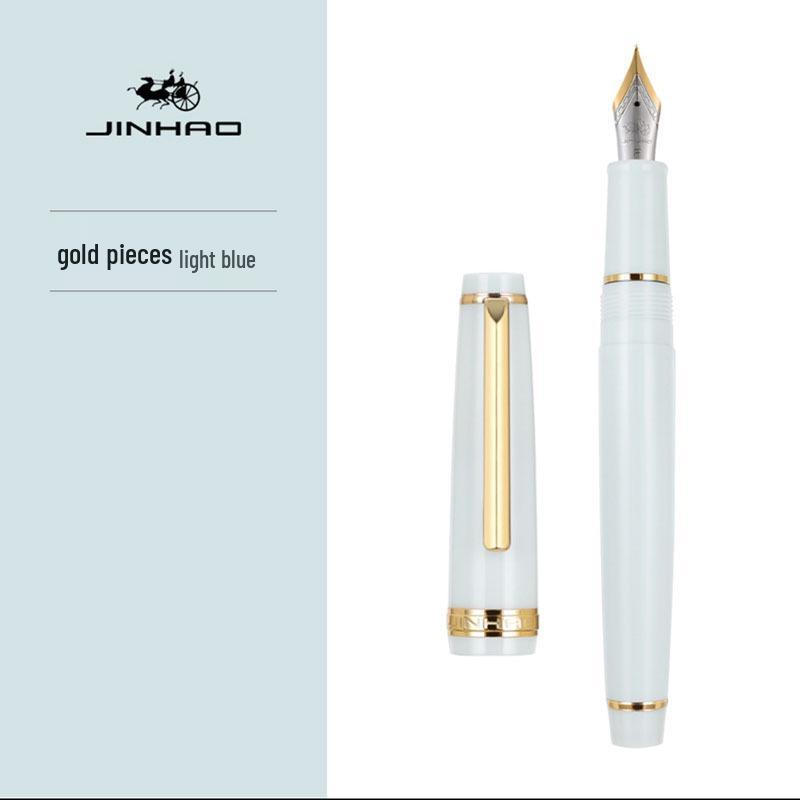Jinhao 82 Fountain Pen - Fresh Style Portable Pocket Pen with Converter for Business, Office, and Travel.