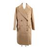 MIUMIU [Beautiful Condition] Camel Wool Double Chesterfield Jacket Coat 38 beigeUsed