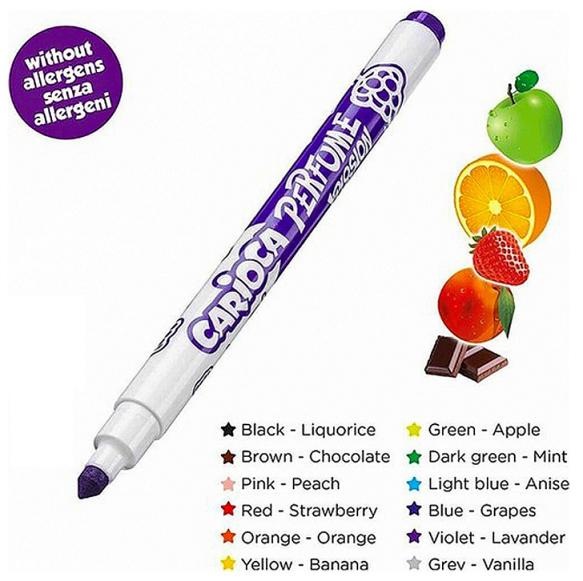 Carioca Xplosion Scented Pens 12 Col. 42672