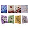 Faux Pearl Painting DIY Kit Easy Intuitive Craft Flower Pattern Painting with Pre-Printed Canvas