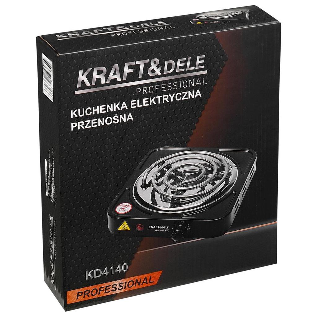 Electric Stove 1500W Compact | Kraft&Dele