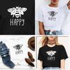Women Graphic Bee Print T Shirts Cute Soft Loose Fit Summer Casual Tee Sizes S 5xl