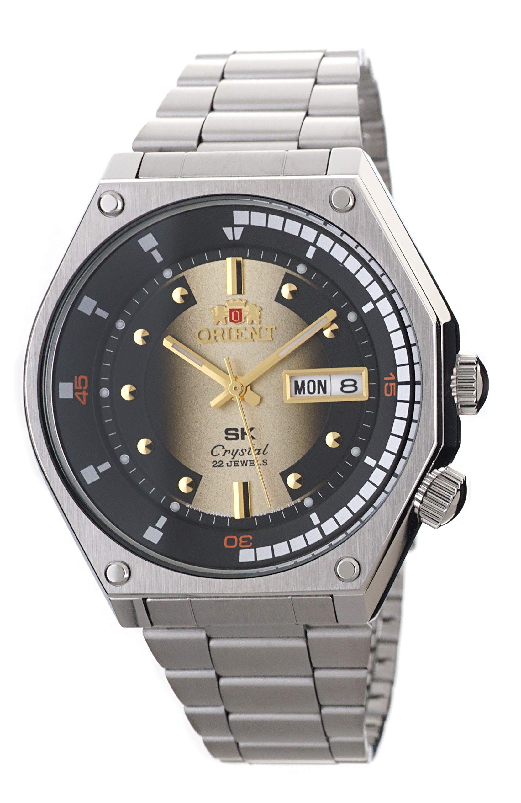 

Orient Automatic Champagne Dial Men s Watch RA-AA0B01 G