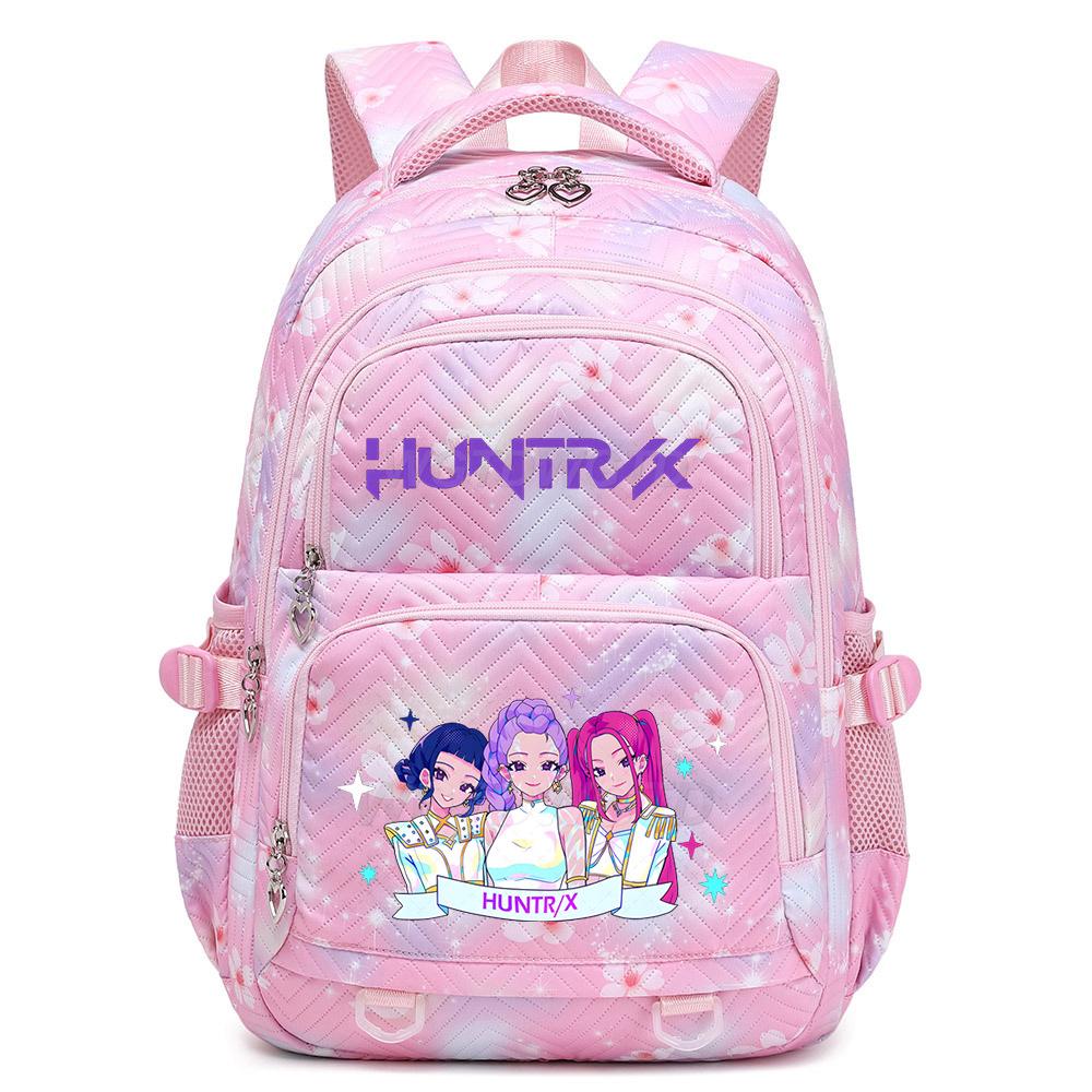 KPop Demon Hunter Ryggsekk Huntrix Student Tenåringer Skolesekk Zoey Rumi Mira Saja Gutter Jenter Reise Ryggsekk