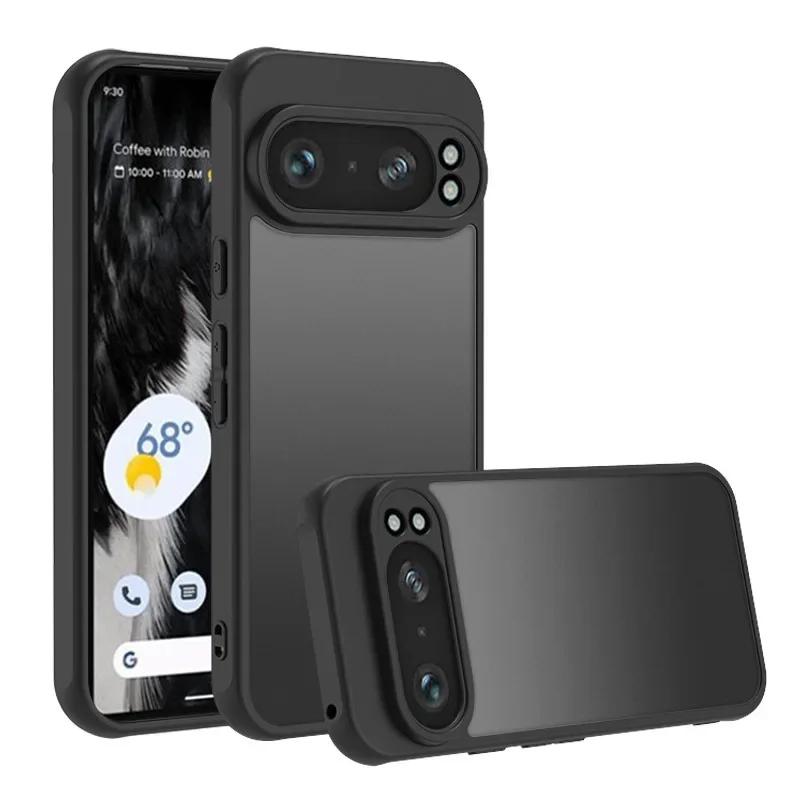 

Матовый прозрачный чехол Armor для Google Pixel 9 Pro XL 9A 8A 7A 6A Акриловая тонкая противоударная накладка для Google Pixel 8 7 6 Pro for Pixel 9 pro