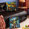 Polštářek Ratchet And C-Clank – Odnímatelný, Omyvatelný Potah Polštářku – Celoroční Měkké Len