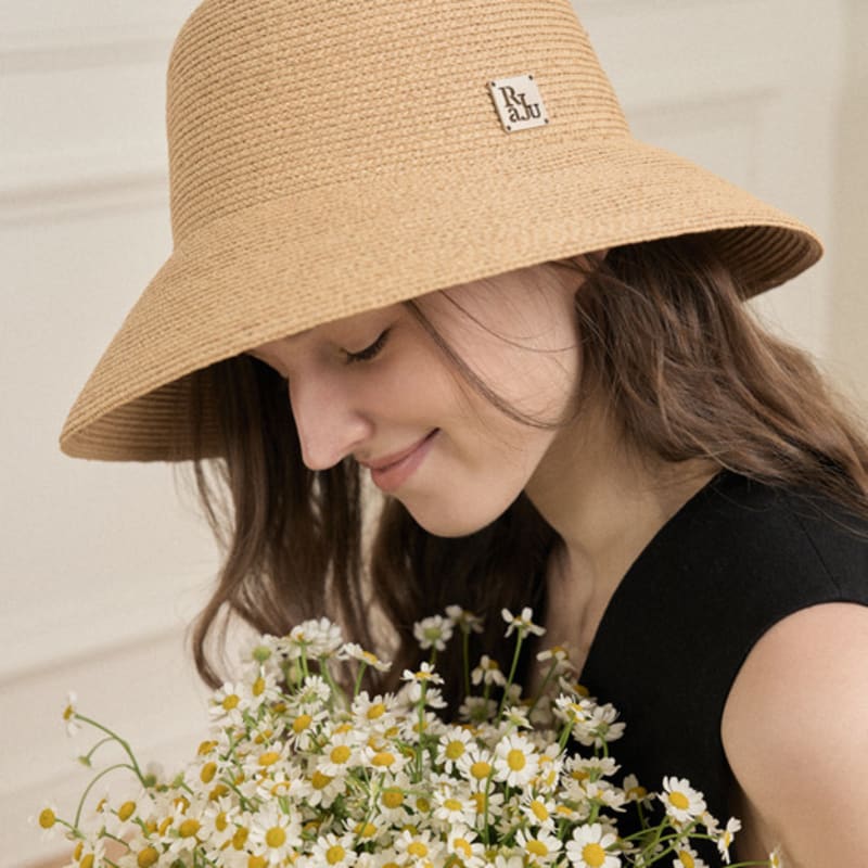 RaJu Raffia Capeline Hat_7 Color