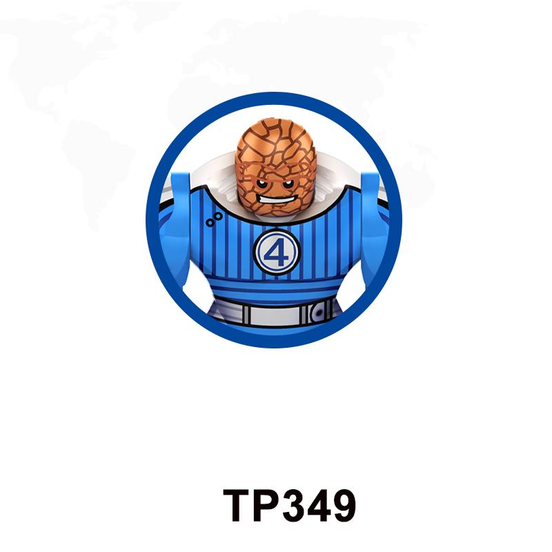 TP348 TP349 Fantastické stavebnice Superhrdinové Kreativní Film Mini Sestavitelné Akční Figurky Sběratelské Hračky pro Dárky