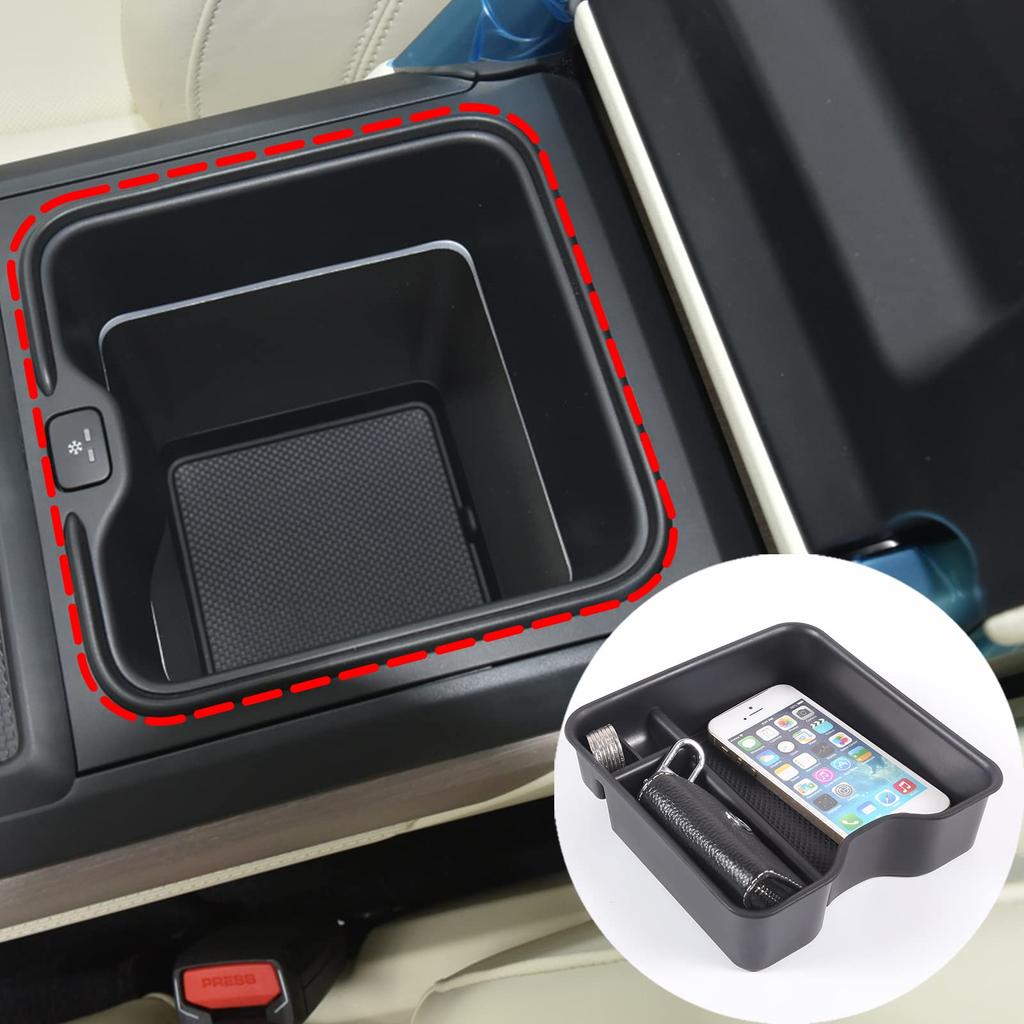 Sauicemy In-Car Storage Tray for Land Rover Range Rover/Sport 2023-Present Models - Built-in Console Box Insert Tray, Center Console Tray, Armrest Box