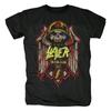 Vintage Slayer Show No Mercy T Shirt Unisexs Fashion Short Sleeve Tshirt Harajuku Streetwear Hip Hop Cotton T-Shirt Tee Tops