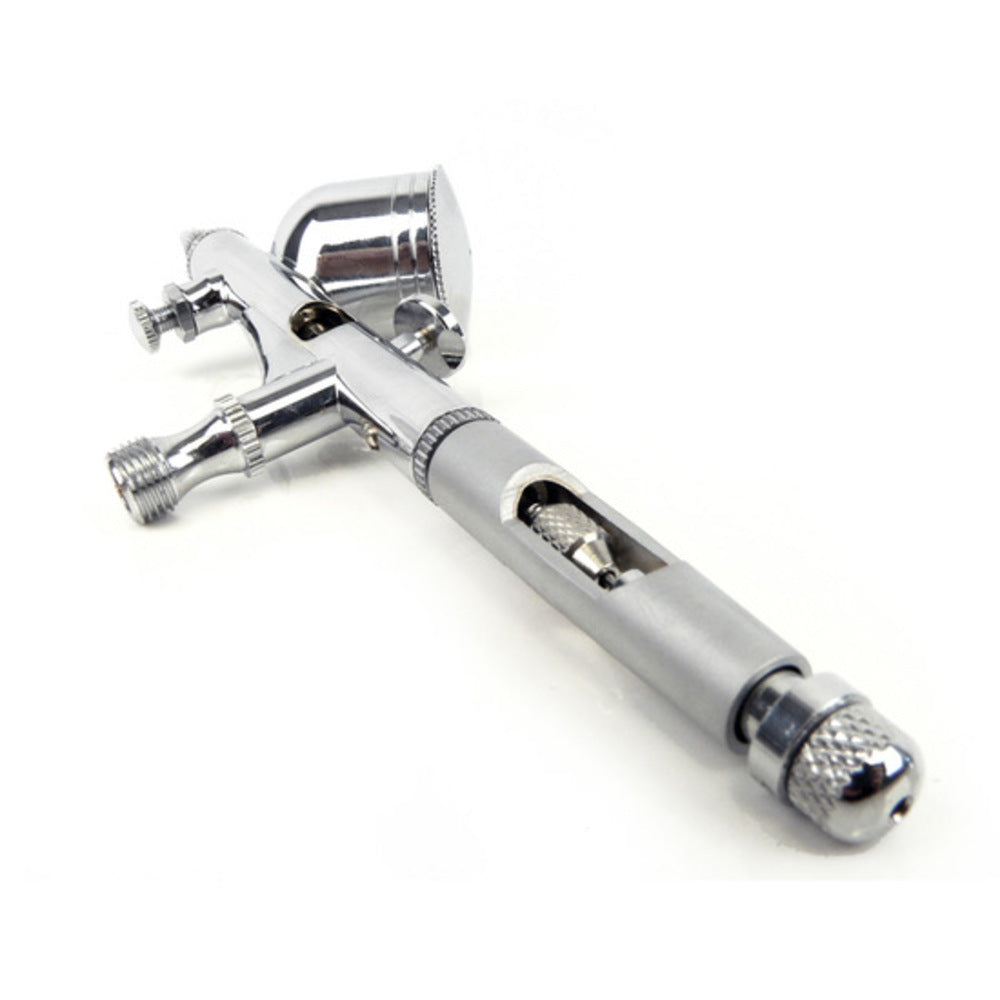 Paint Sprayers Dynamic Power Air Brush Spray Gun Dual Action Mirco Control Kit 0.2Mm