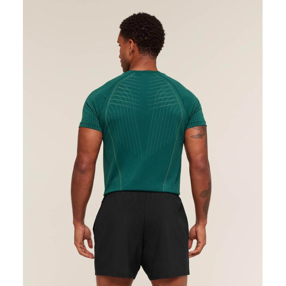 Gymshark Apex Seamless T shirT weighTed Teal muTed Teal A2b3s Tbw7