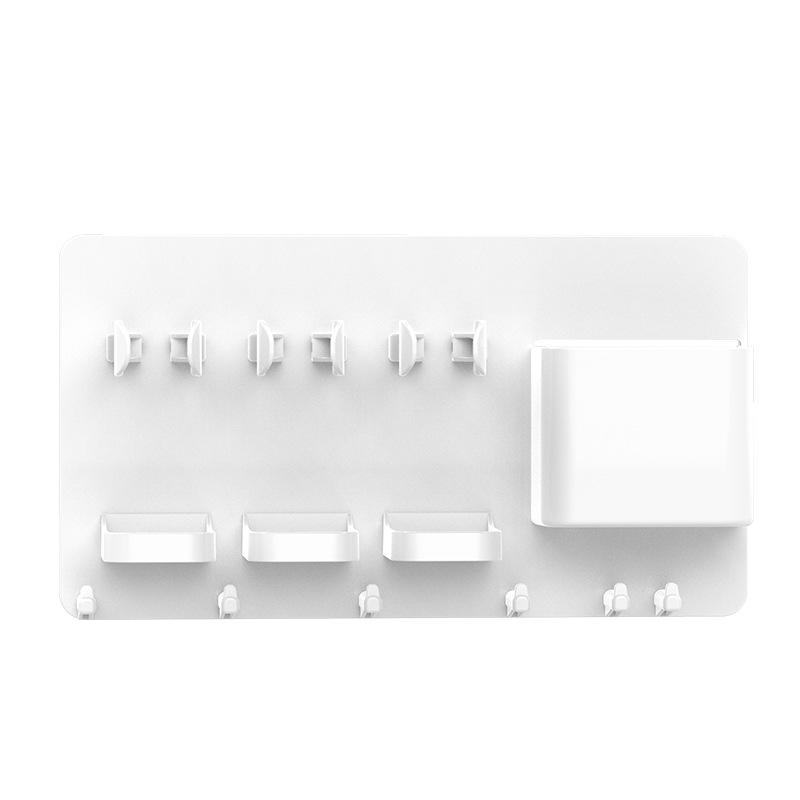 

Настенный держатель для электрических зубных щеток для семьи из трех человек - Дизайн без сверления белый