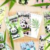 8Pcs 10x6cm Panda Mini Spiral Notebook Bamboo Notepad Back To School Supplies Classroom Prizes Teacher Awards Student Stationery