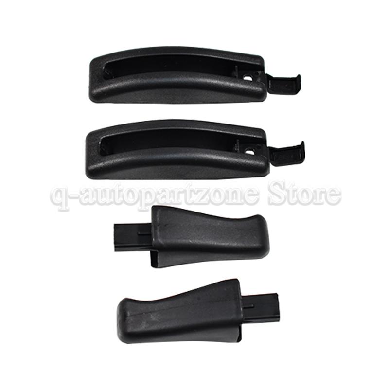 4PCS For Golf MK1 MK2 MK3 Jetta MK2 Scirocco MK2 Corrado Caddy Front Seat Tilt Lever Handles & Cover Caps 191881633A 191881634A