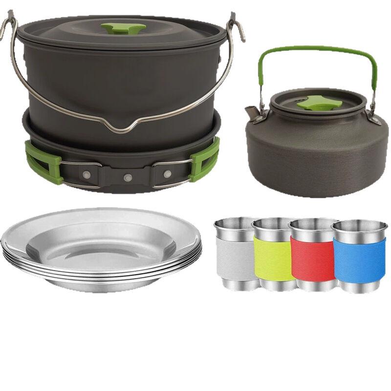 ZISIZ Outdoor Camping Cookware Set