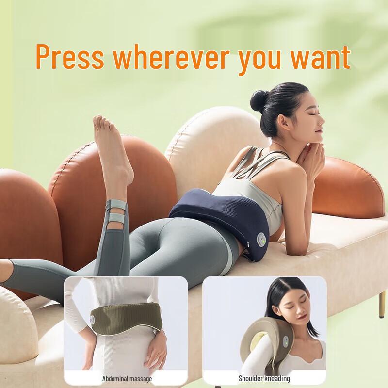 Portable U-shaped Neck Massager Pillow