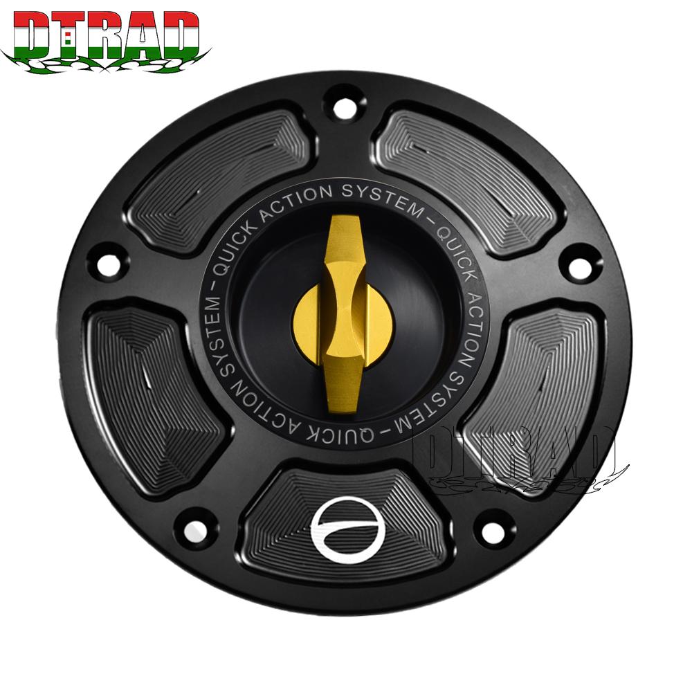 Motorcycle Quick Release Action Keyless Fuel Tank Cap For HONDA CB400 1992-2016 CBR 600 RR 2003-2021 Motorcycle Accessories Gold Type-I