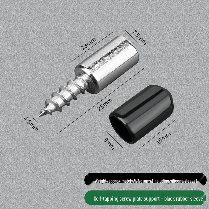 Selbstschneidende Schraube Regalstütze für Schrank und Glasaufbewahrung